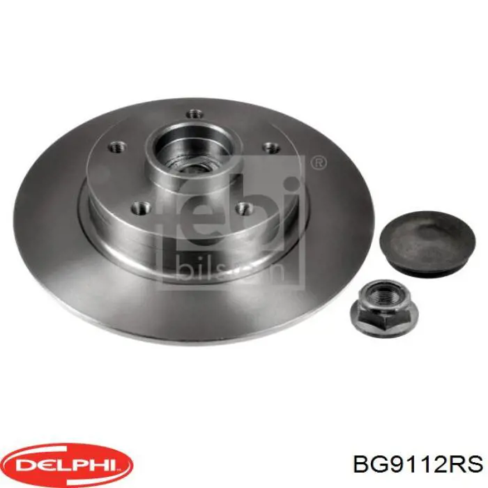 Disco do freio traseiro Delphi BG9112RS preço, a partir de 78,55 USD