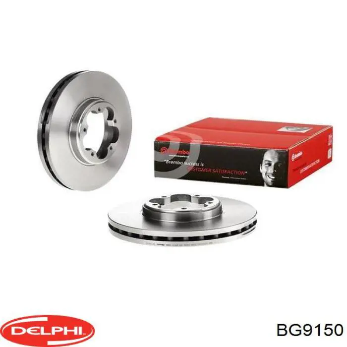 BG9150 Delphi Disco do freio dianteiro