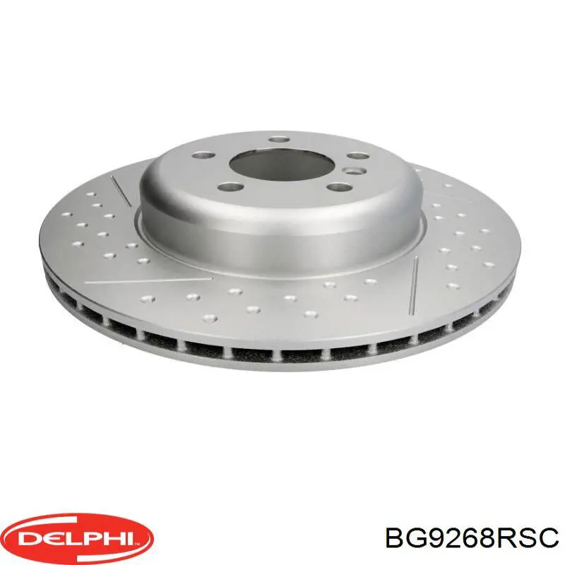 BG9268RSC Delphi Disco do freio traseiro