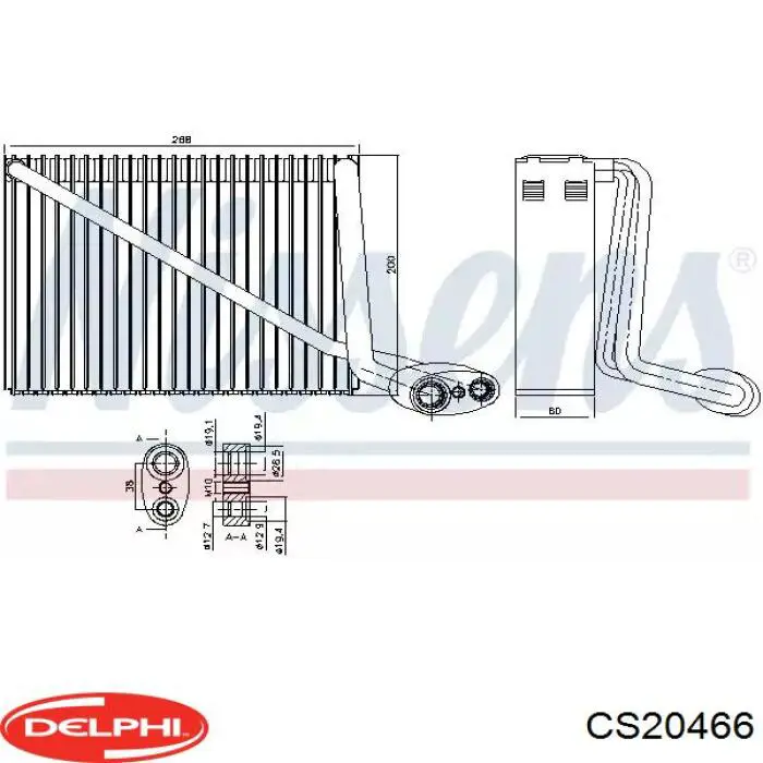 Compre CS20466 Delphi Compressor de aparelho de ar condicionado