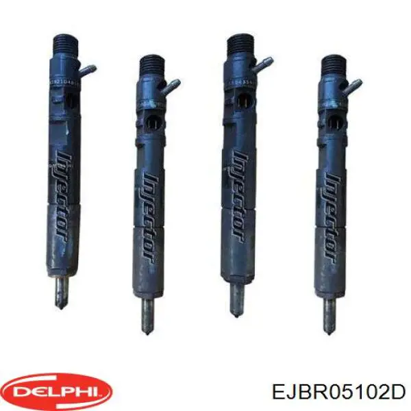 EJBR05102D Delphi Injetor de injeção de combustível