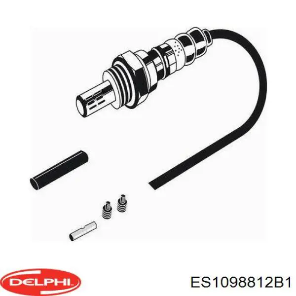Compre ES1098812B1 Delphi Sonda lambda, sensor de oxigênio até o catalisador
