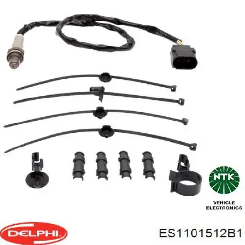 Compre ES1101512B1 Delphi Sonda lambda, sensor de oxigênio até o catalisador