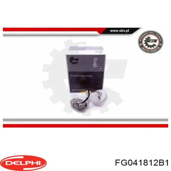 FG041812B1 Delphi Módulo de bomba de combustível com sensor do nível de combustível