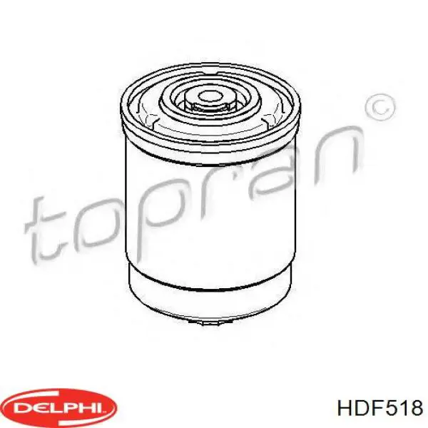 Filtro de combustível HDF518 Delphi