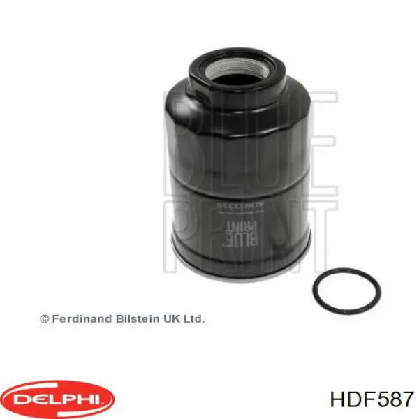 Filtro de combustível HDF587 Delphi
