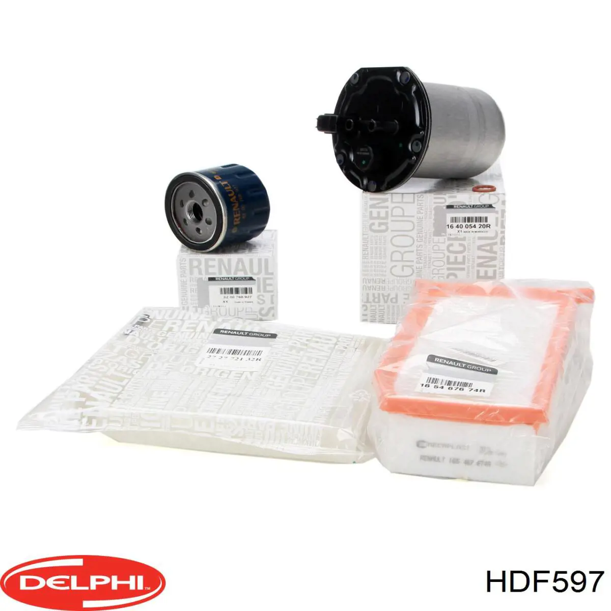 Filtro de combustível HDF597 Delphi
