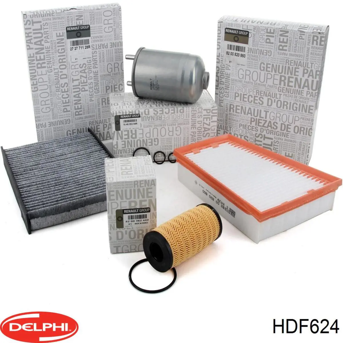 Compre HDF624 Delphi Filtro de combustível