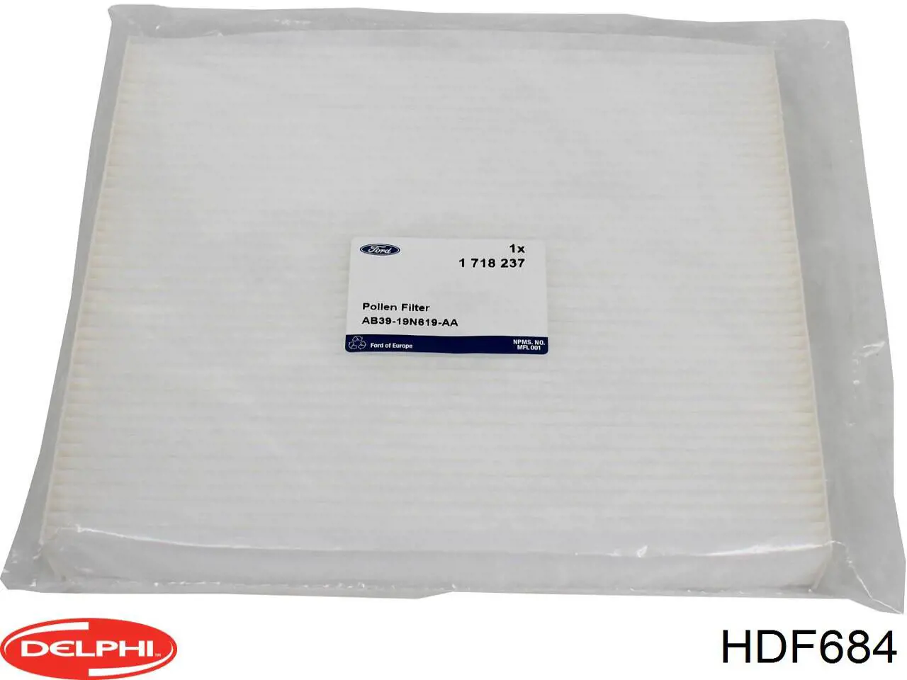 Filtro de combustível Delphi HDF684