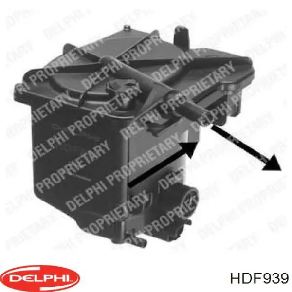 HDF939 Delphi Filtro de combustível