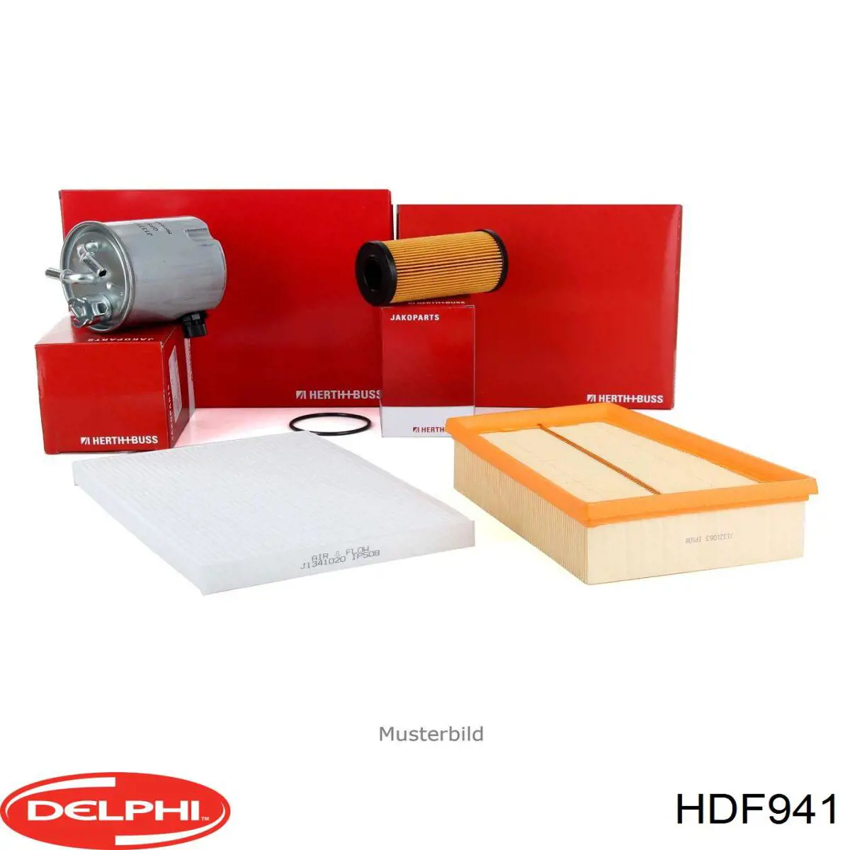 HDF941 Delphi Filtro de combustível