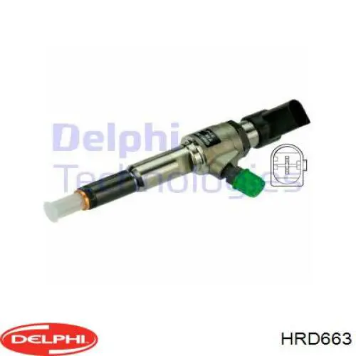 HRD663 Delphi Injetor de injeção de combustível
