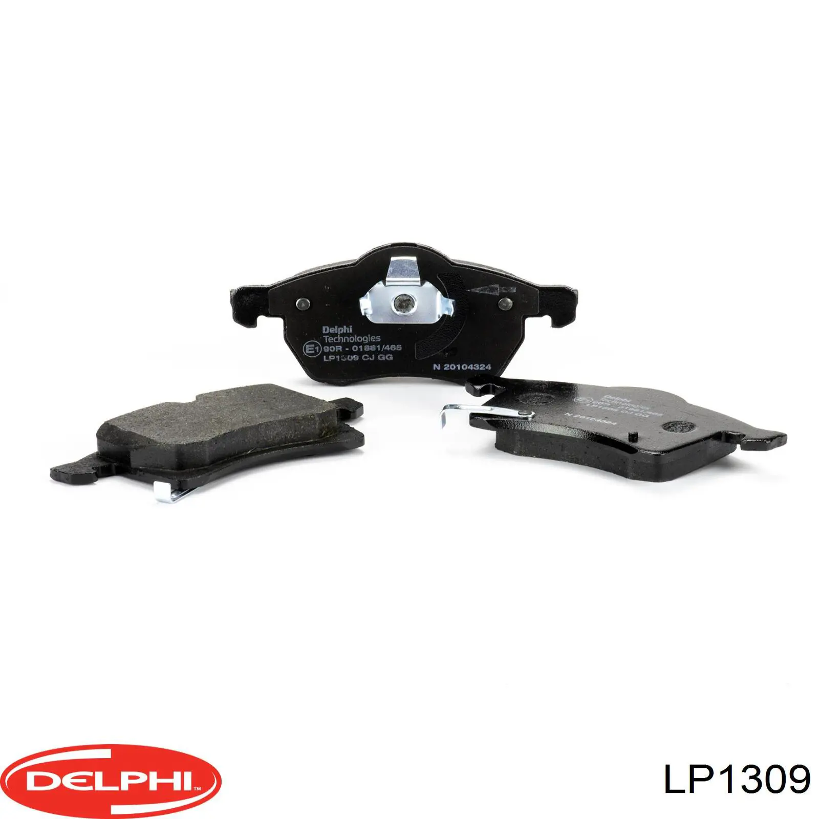 Sapatas do freio dianteiras de disco Delphi LP1309 preço, a partir de 33,25 USD