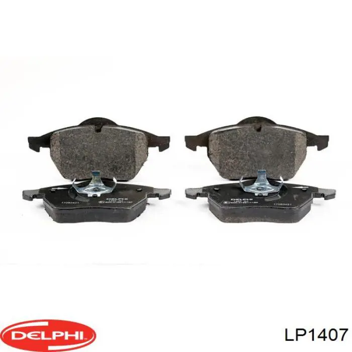 Sapatas do freio dianteiras de disco Delphi LP1407 preço, a partir de 38,80 USD