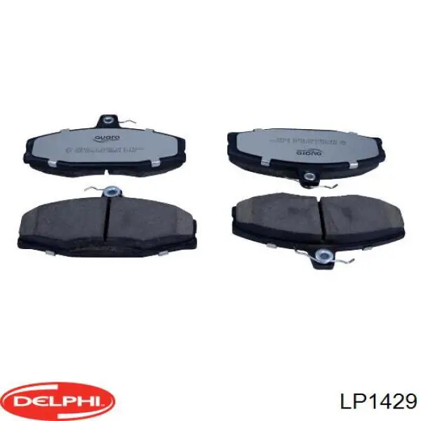 Sapatas do freio dianteiras de disco Delphi LP1429 preço, a partir de 21,11 USD