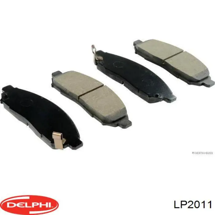 Compre LP2011 Delphi Sapatas do freio dianteiras de disco