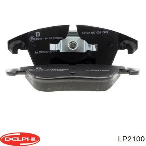 Sapatas do freio dianteiras de disco Delphi LP2100 preço, a partir de 38,82 USD