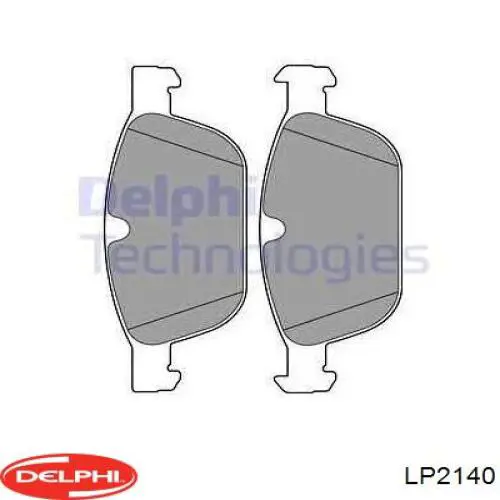 Sapatas do freio dianteiras de disco Delphi LP2140 preço, a partir de 44,88 USD
