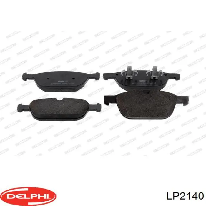 Compre LP2140 Delphi Sapatas do freio dianteiras de disco