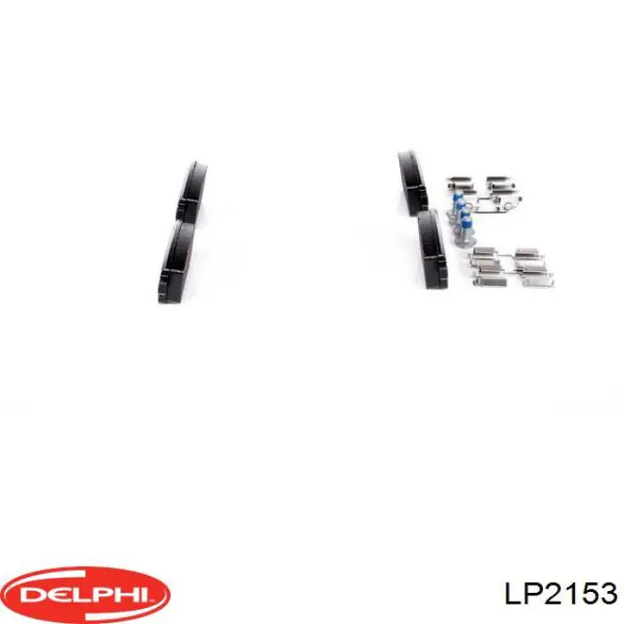 Sapatas do freio traseiras de disco Delphi LP2153 preço, a partir de 27,39 USD