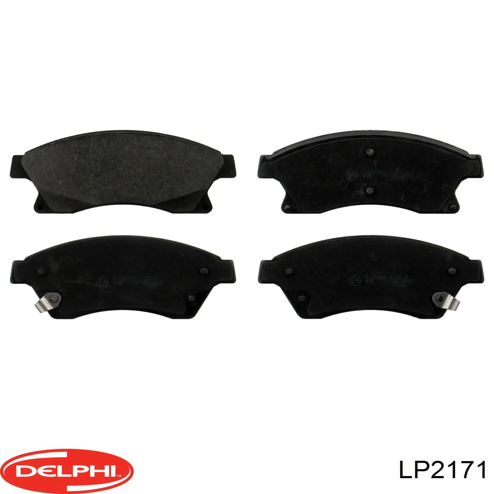 Sapatas do freio dianteiras de disco Delphi LP2171 preço, a partir de 35,21 USD