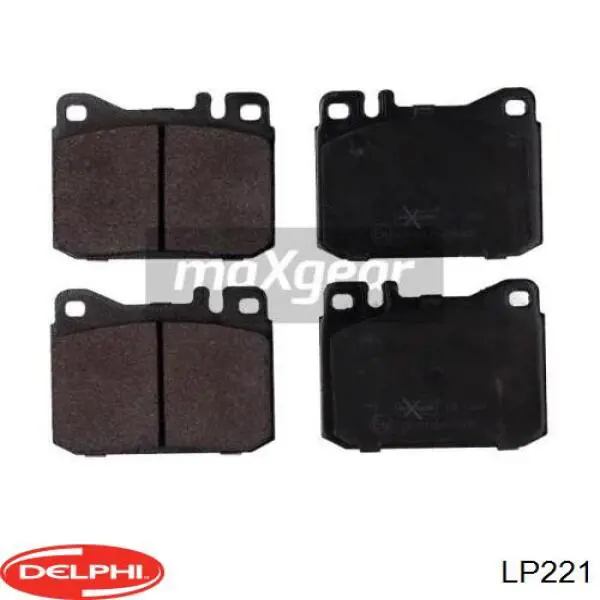 Sapatas do freio dianteiras de disco Delphi LP221 preço, a partir de 22,14 USD
