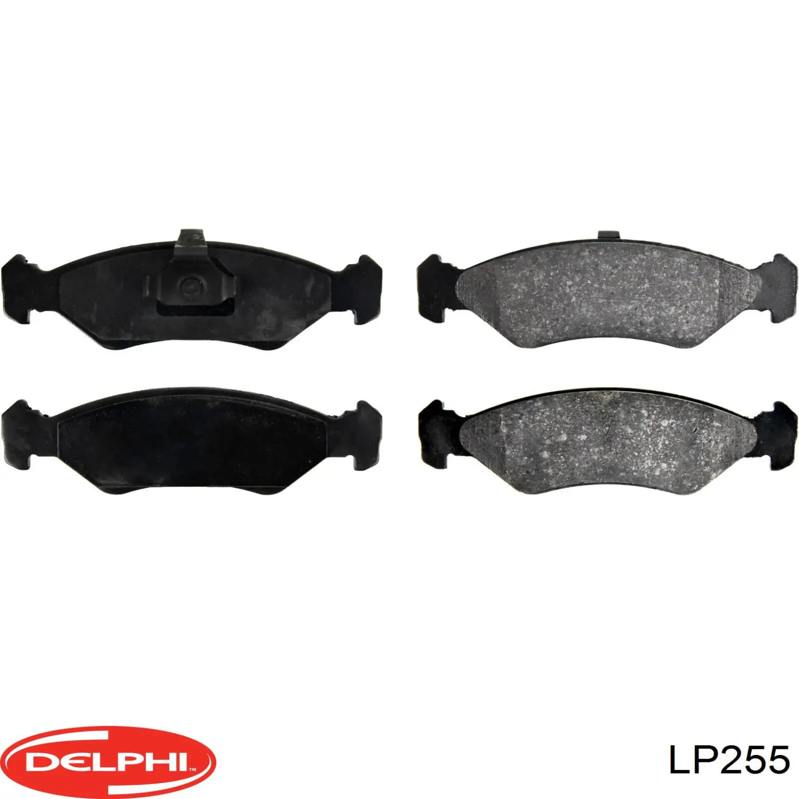Sapatas do freio dianteiras de disco Delphi LP255 preço, a partir de 26,19 USD