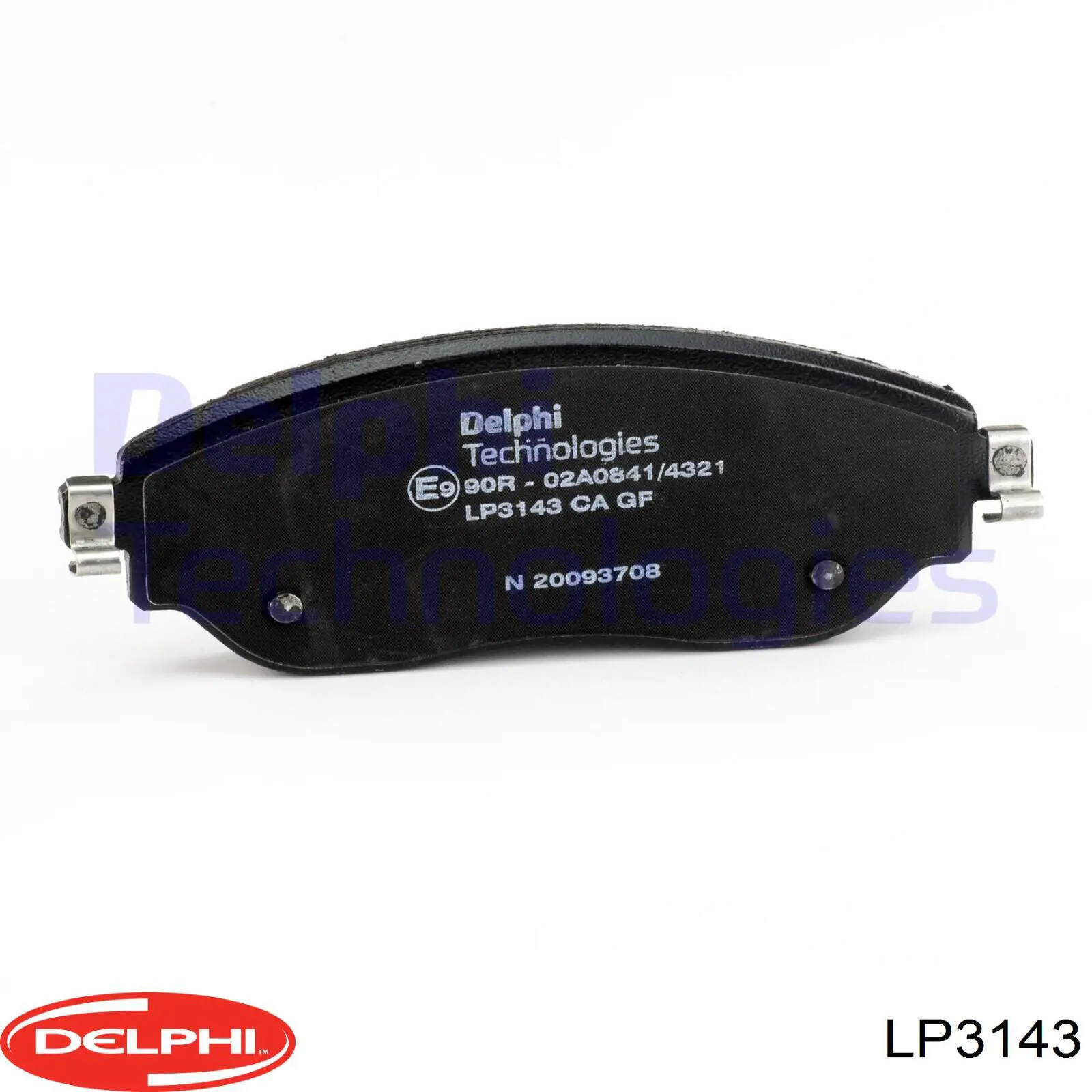 Sapatas do freio dianteiras de disco Delphi LP3143 preço, a partir de 36,36 USD