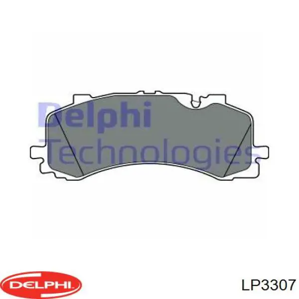 Sapatas do freio dianteiras de disco Delphi LP3307 preço, a partir de 92,72 USD