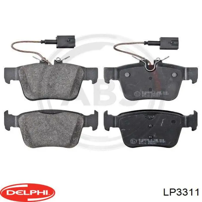 Sapatas do freio traseiras de disco EBC Brakes DP42315R