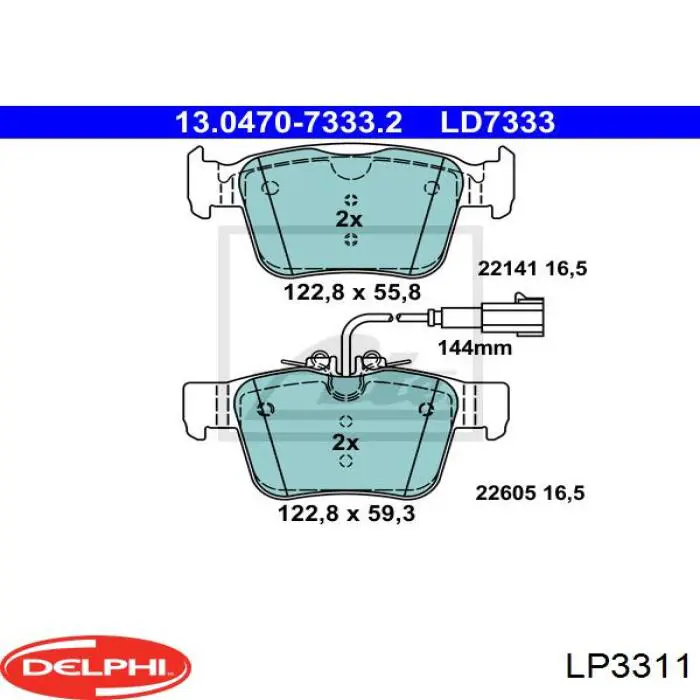 Compre DP42315R EBC Brakes Sapatas do freio traseiras de disco