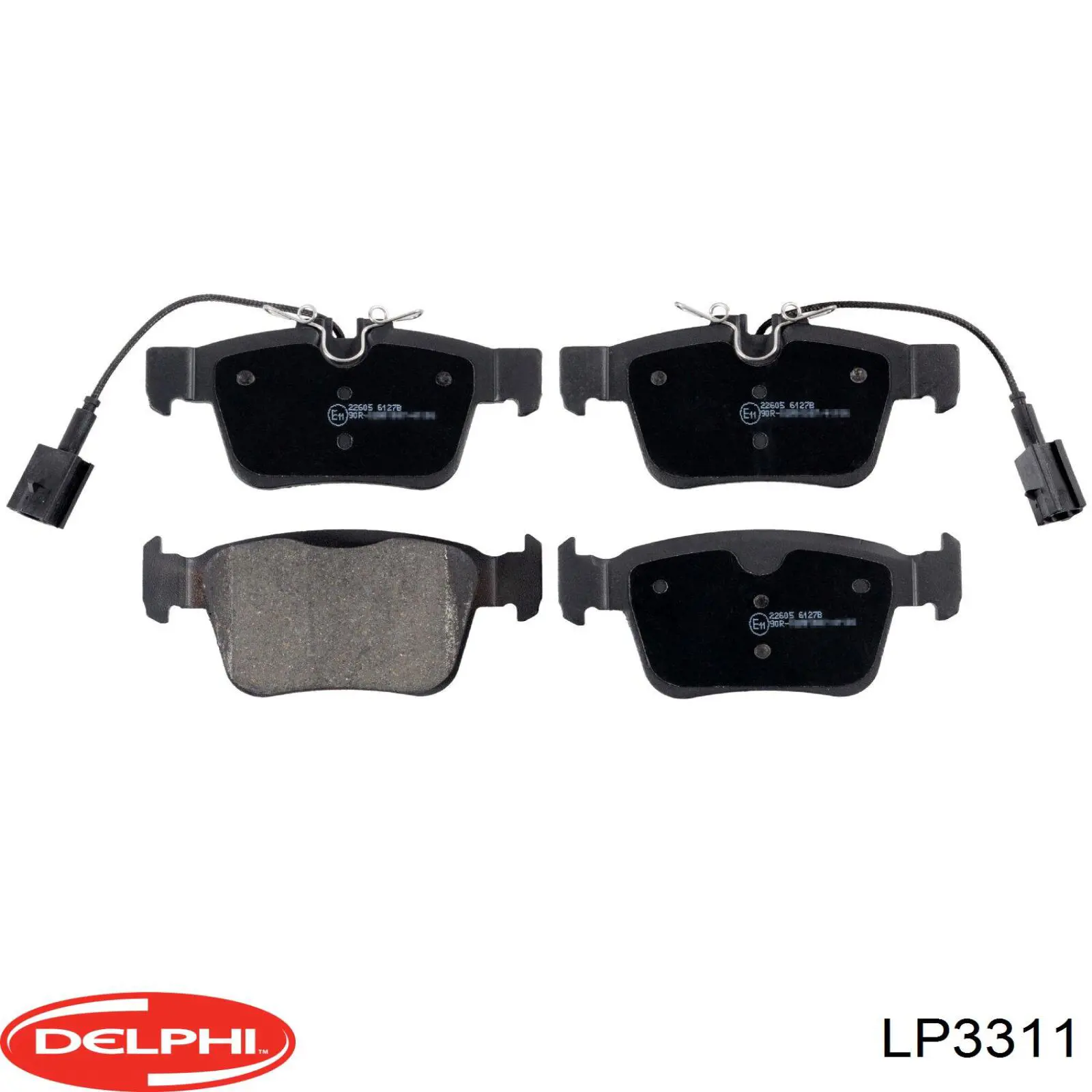 Sapatas do freio traseiras de disco DP42315R EBC Brakes