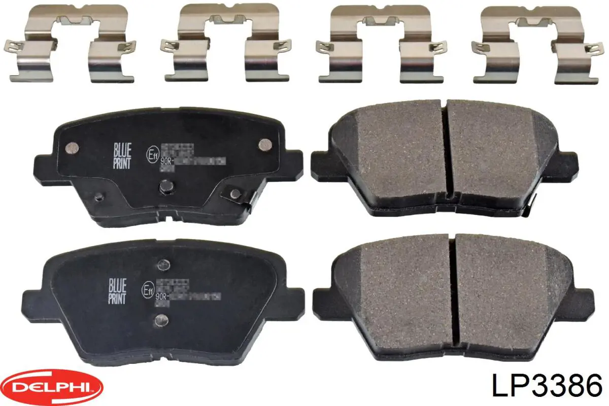 Sapatas do freio traseiras de disco Delphi LP3386 preço, a partir de 26,42 USD
