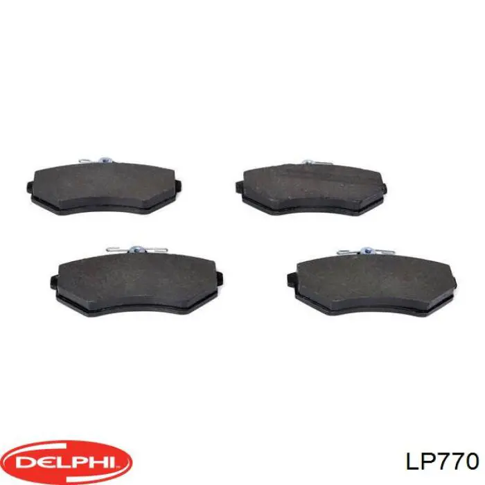 Compre LP770 Delphi Sapatas do freio dianteiras de disco