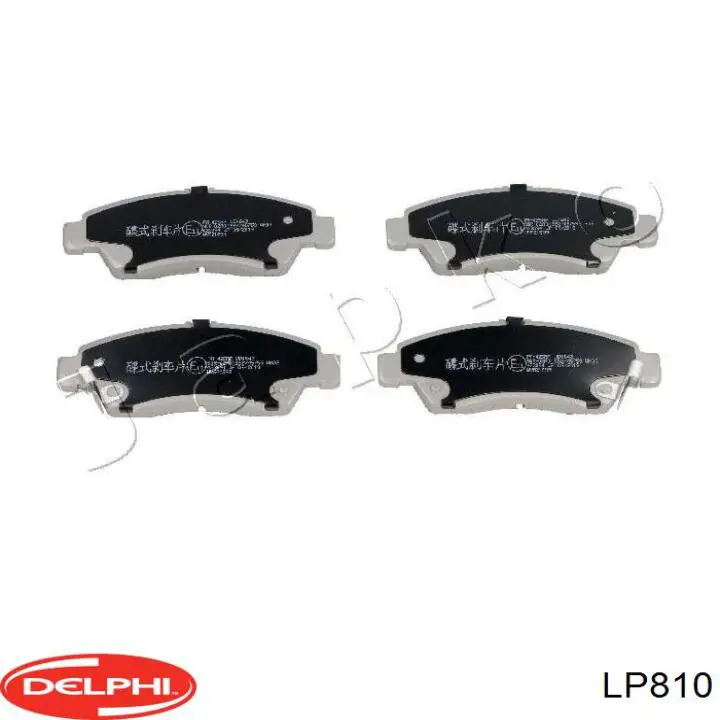 Sapatas do freio dianteiras de disco Delphi LP810 preço, a partir de 26,43 USD