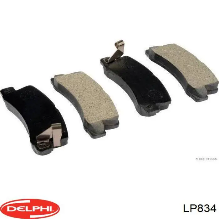 Sapatas do freio traseiras de disco Delphi LP834 preço, a partir de 21,23 USD