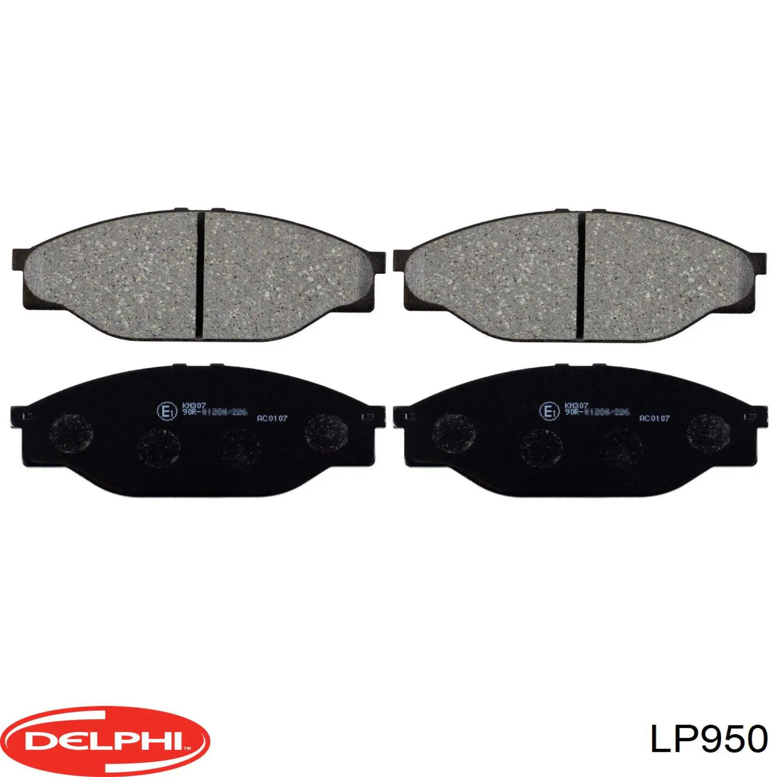 Compre LP950 Delphi Sapatas do freio dianteiras de disco