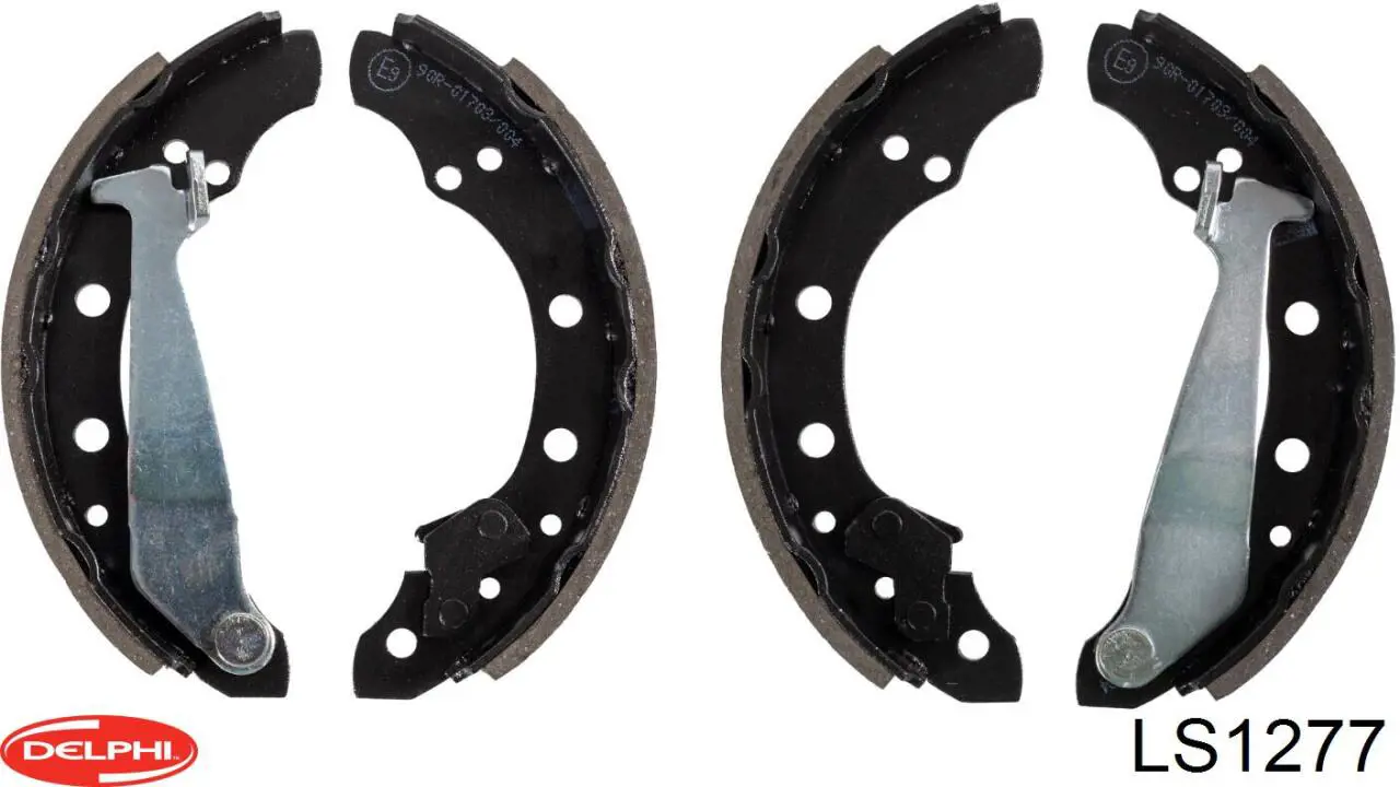 Sapatas do freio traseiras de tambor Delphi LS1277 preço, a partir de 27,59 USD