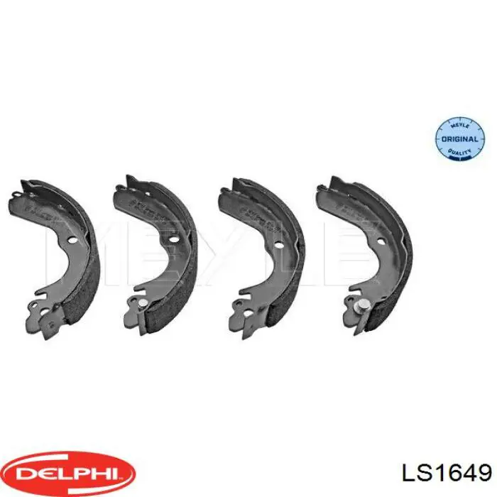 Sapatas do freio traseiras de tambor Delphi LS1649 preço, a partir de 22,85 USD