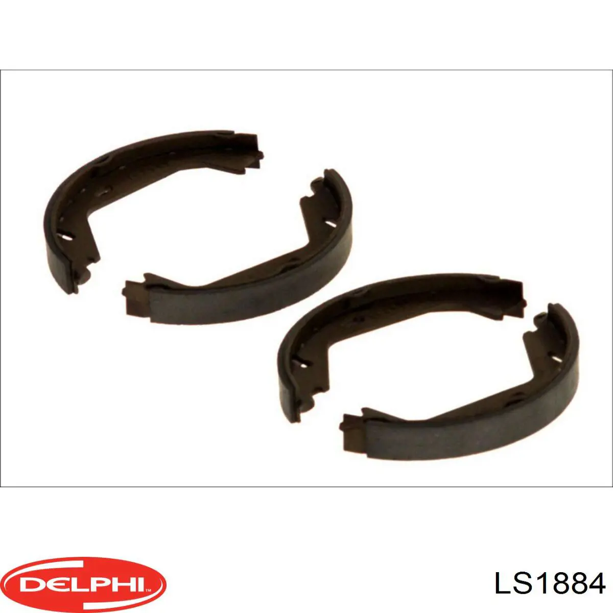 Sapatas do freio de estacionamento Delphi LS1884 preço, a partir de 30,65 USD
