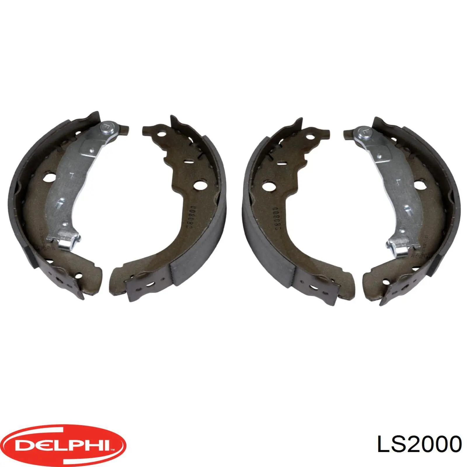 Compre LS2000 Delphi Sapatas do freio traseiras de tambor