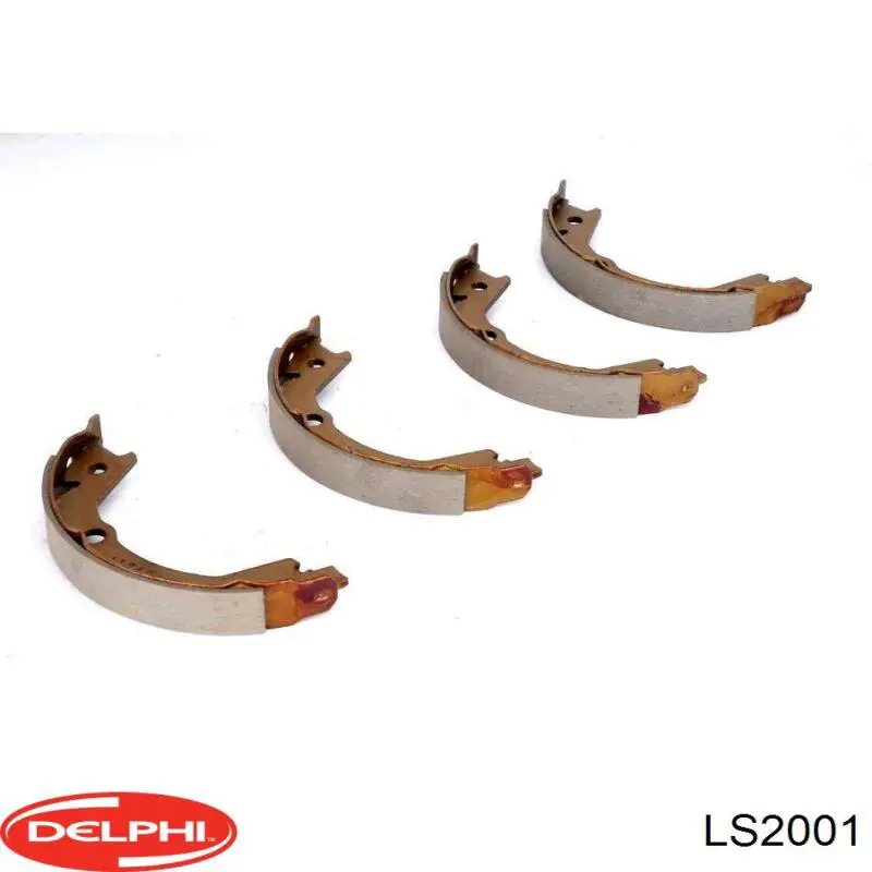 Sapatas do freio de estacionamento Delphi LS2001 preço, a partir de 34,19 USD