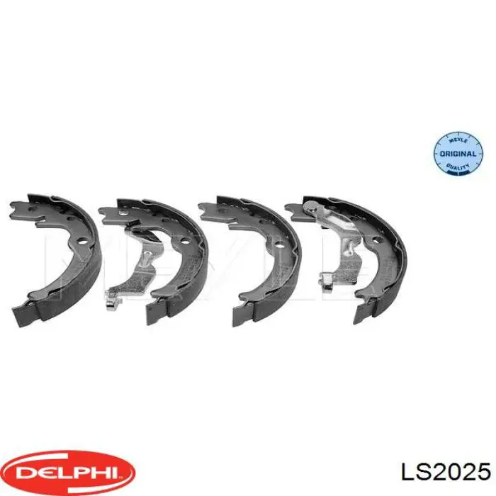 Sapatas do freio de estacionamento Delphi LS2025 preço, a partir de 48,95 USD