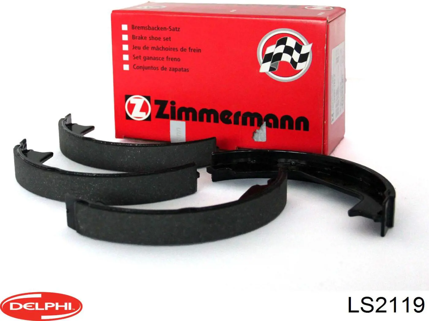 Compre 58305C5A00 Hyundai/Kia Sapatas do freio traseiras de tambor