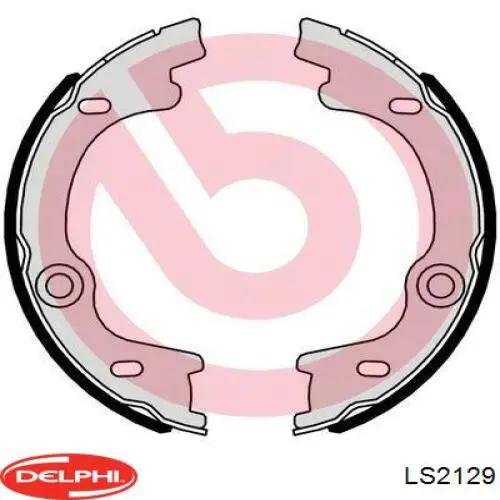 Sapatas do freio de estacionamento Delphi LS2129 preço, a partir de 24,61 USD