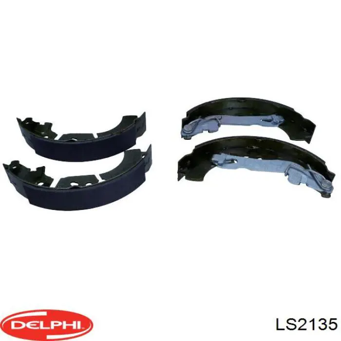 Sapatas do freio traseiras de tambor 77367099 Fiat/Alfa/Lancia