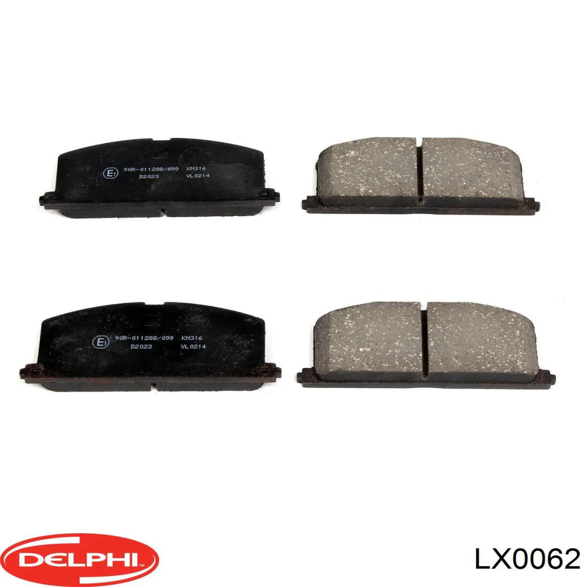 Compre LX0062 Delphi Kit de reparação das sapatas do freio