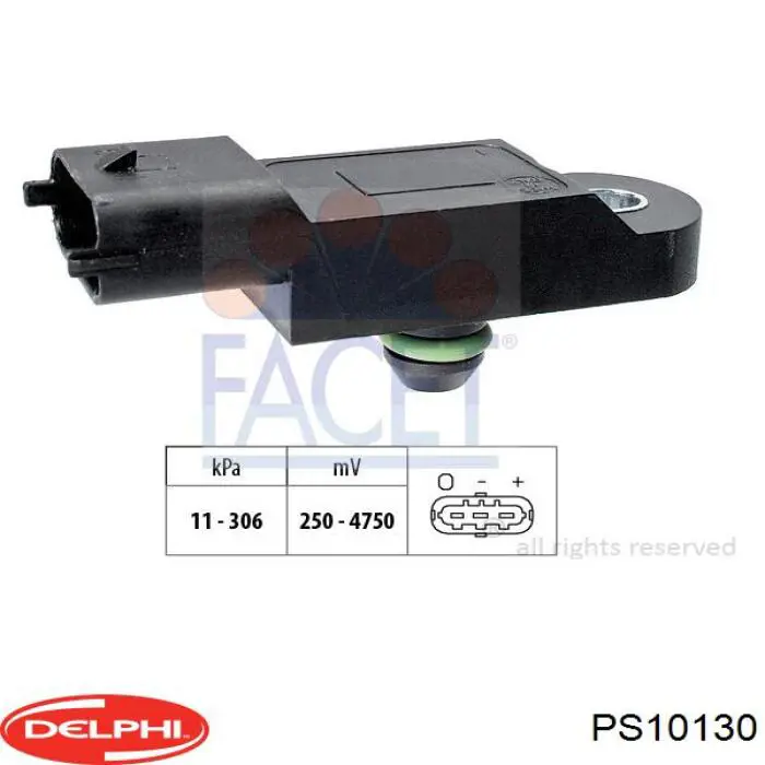 Compre PS10130 Delphi Sensor de pressão de supercompressão
