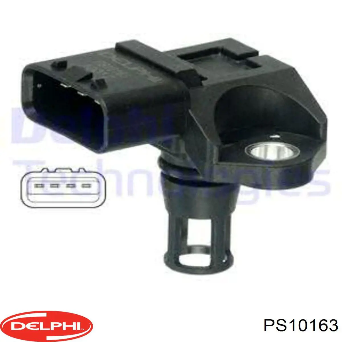 PS10163 Delphi Sensor de pressão no coletor de admissão, MAP