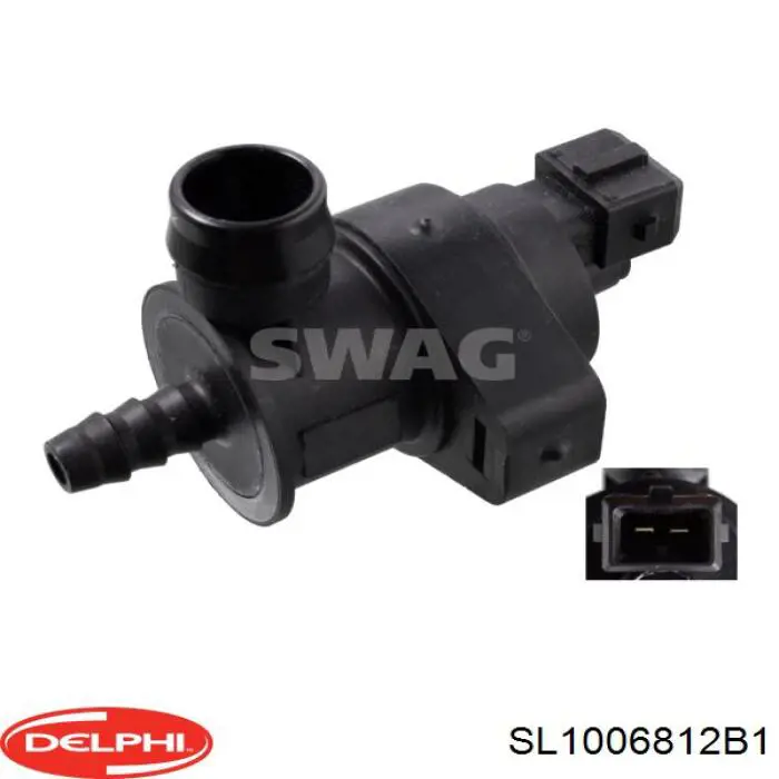 Válvula de adsorvedor dos vapores de combustível Delphi SL1006812B1 preço, a partir de 43,48 USD